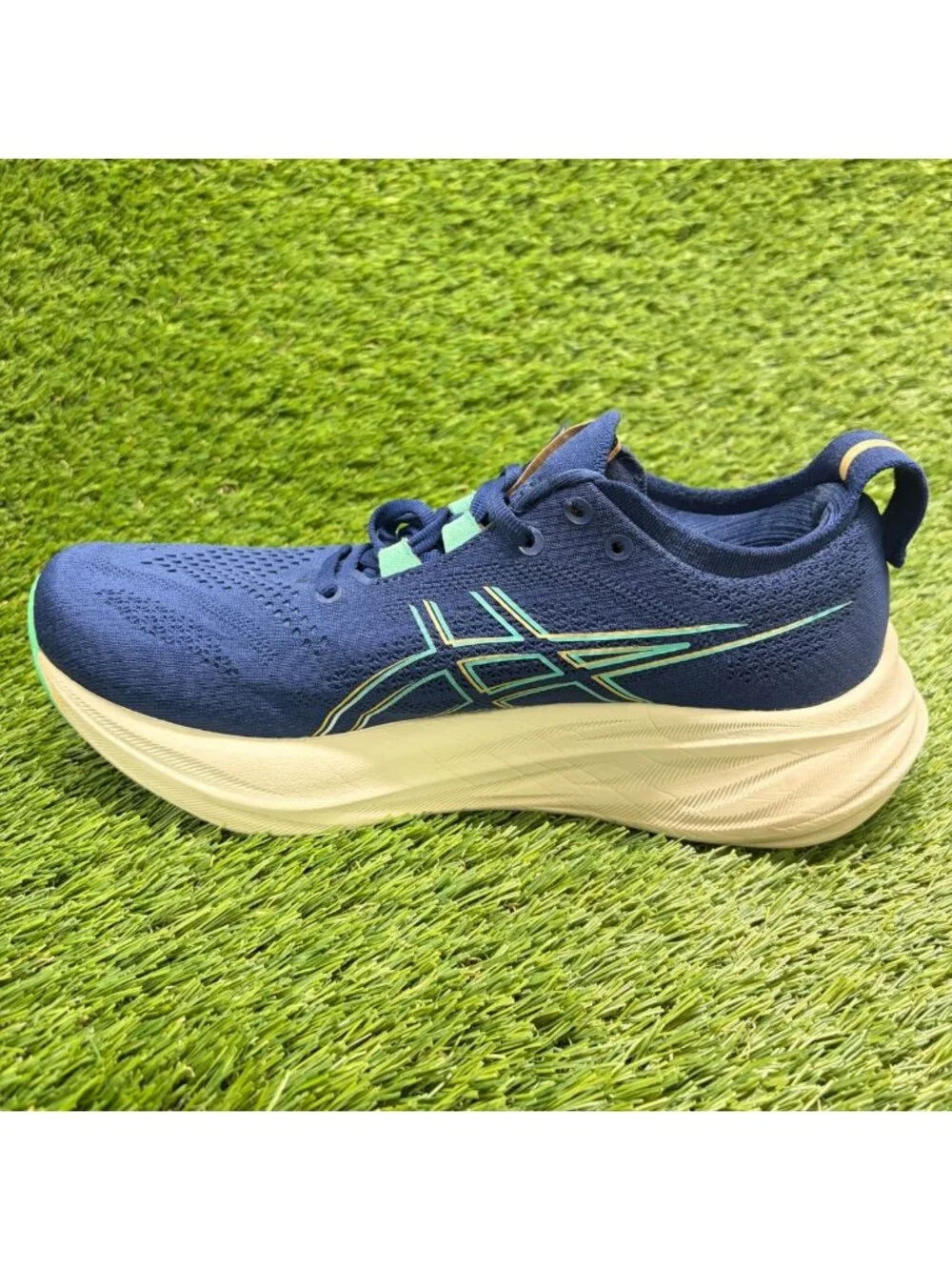 Asics Gel-Cumulus 26 Womens Size 8 Blue Athletic Running Walking Shoes Sneakers